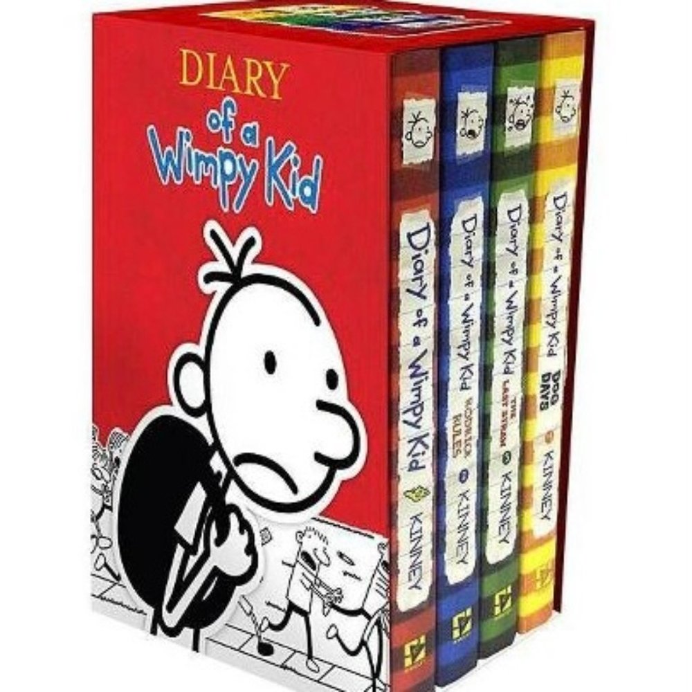 Diary of a Wimpy Kid/Books 1-4 NEW